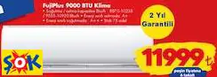 FUJİPLUS 9000 BTU KLİMA FUJİPLUS 9000 BTU KLİMA